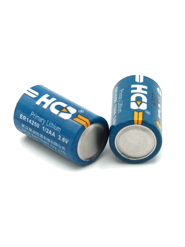 ER14250 Li-SOCl2 Lithium Thionyl Chloride 3.6 v Primary Battery Supplier