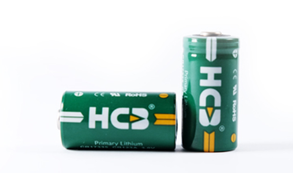 CR123A Li-MnO2 Cylindrical Battery