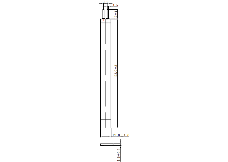 CP7839109 Lithium Pouch Cell