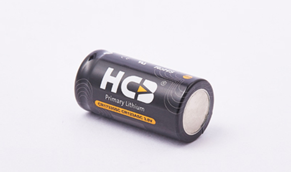 CR123ASC Li-MnO2 Cylindrical Battery