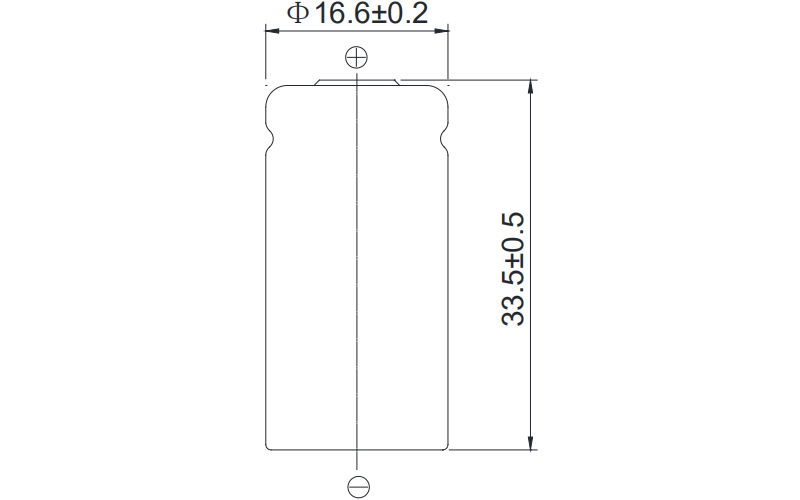 CR123ASC Li-MnO2 Cylindrical Battery/Lithium Manganese Dioxide Battery