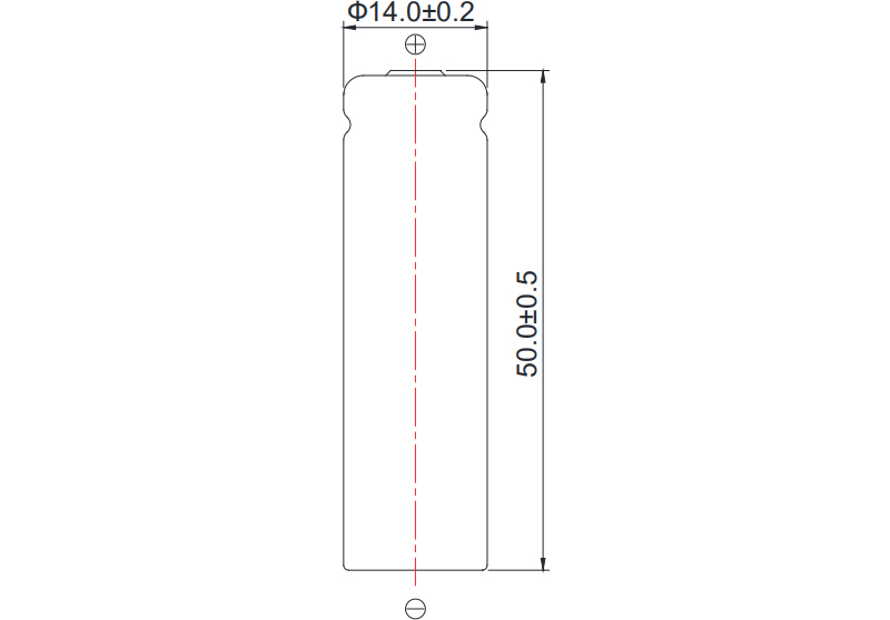 CR14505SC Li-MnO2 Cylindrical Battery/Lithium Manganese Dioxide Battery