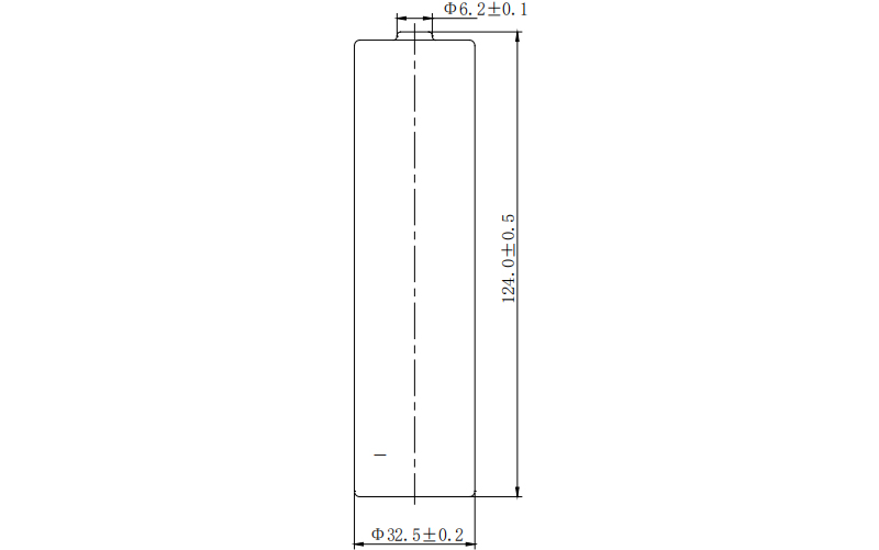 CR341245 Li-MnO2 Cylindrical Battery/Lithium Manganese Dioxide Battery