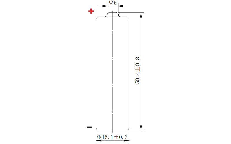 ER14505M Li-SOCl2 Cylindrical Battery/Lithium Thionyl Chloride Cell