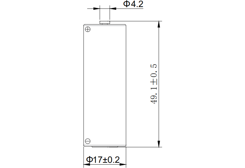 ER17505 Li-SOCl2 Cylindrical Battery/Lithium Thionyl Chloride Cell