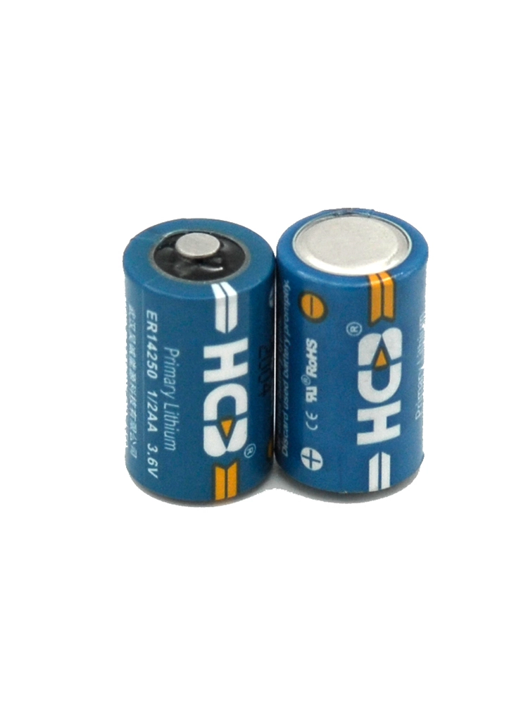 ER14250 Li-SOCl2 Lithium Thionyl Chloride 3.6 v Primary Battery