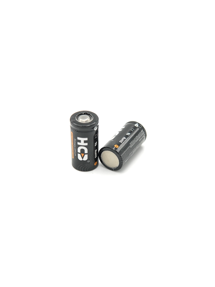 CR123ASC Li-MnO2 Cylindrical Battery