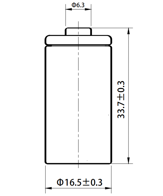 CR123A Li-MnO2 Lithium Manganese Dioxide 3v Primary Battery Supplier | HCB